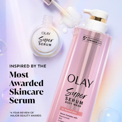 Olay Super Serum Body Wash for Normal skin - 18.5 fl oz