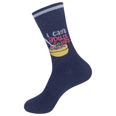 'Can't Adult Today' Socks