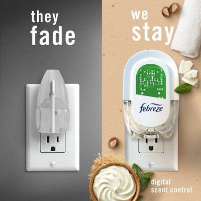 Febreze Plug In Air Freshener Soothe & Restore Scent, 1 Refills