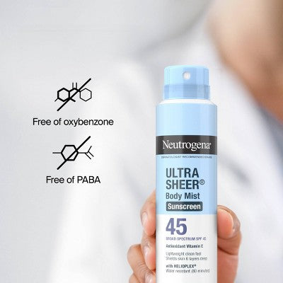 Neutrogena Ultra Sheer Spray - Twin Pack - SPF 45