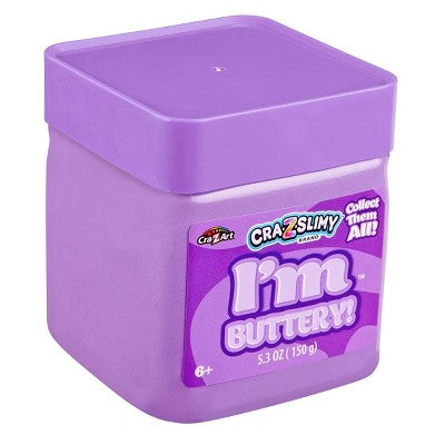 Cra-Z-Slimy I'm Buttery Purple Slime Jar 7.8oz
