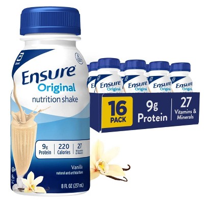 Ensure Original Nutrition Shake - Vanilla - 16ct/128 fl oz
