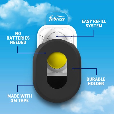 Febreze Trash - Trash Aisle Air Freshener Starter Kits - Clean Lemon