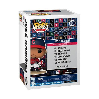 Funko POP! MLB: Cleveland Guardians - Jose Ramirez