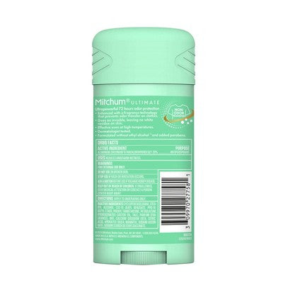 Mitchum Women's 72-Hour Solid Deodorant - Pure Fresh - 2.7 oz: Vegan, Under Arm, Antiperspirant