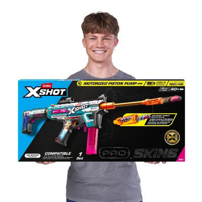 XSHOT Pro Motorized Piston Pump Toy Dart Blaster by ZURU (LOCAL PICKUP ONLY)
