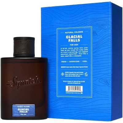 DR. SQUATCH Men's Glacial Falls Cologne - 1.7 fl oz