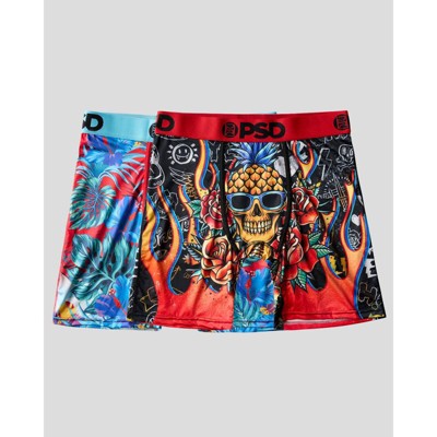 PSD Men's Tropical Pineapple Print Briefs - L
