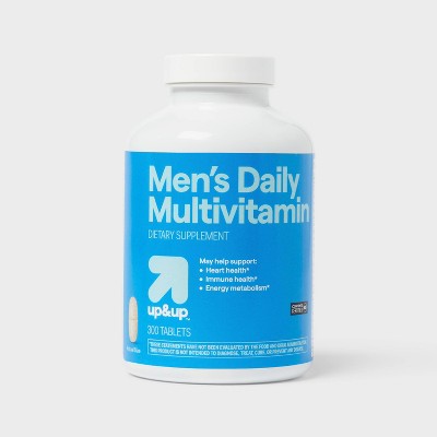 Men's Daily Multivitamin Dietary Supplement Tablets - 300ct - up&up