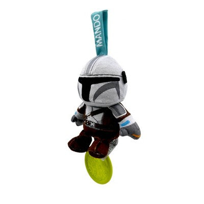 Star Wars The Mandalorian On-The-Go Toy: Sensory Development, Fine Motor Skills, Teether, Rattles, Hanging Loop