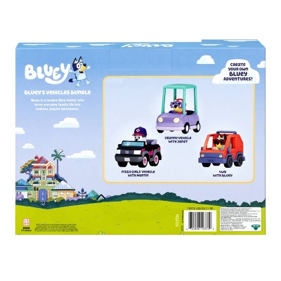 Bluey's Vehicles Bundle 3pk