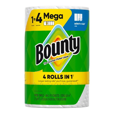 Bounty Select-A-Size White Paper Towels - Mega Roll