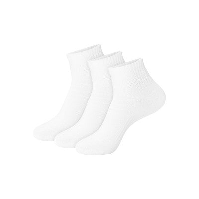 Hanes Men's Stretch Ankle Socks 3pk - White 6-12