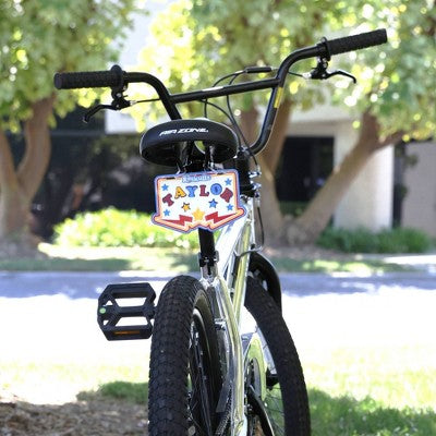 Raskullz Kids' License Plate Bike Decorations - Super Squad Stars