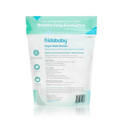 Fridababy Natural Vapor Bath Bombs - 10ct