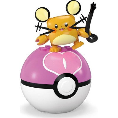 MEGA Pokemon Dedenne Building Toy Kit Poseable Action Figure 31pc