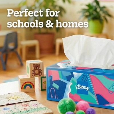 Kleenex Ultra Soft Back To School 3-Ply Facial Tissues - 120ct/4pk
