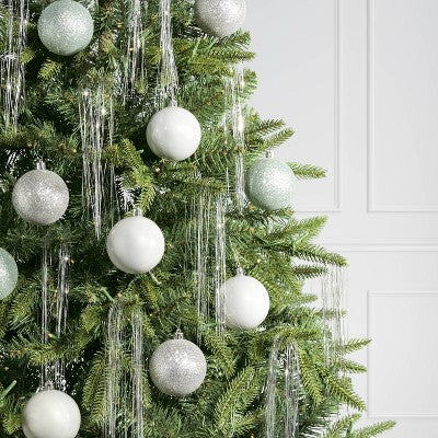 Christmas 1000ctTinsel Icicle Silver - Wondershop