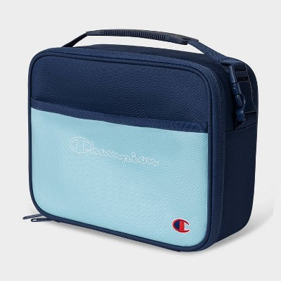 Champion Center Lunch Sack Box - Aqua/ Blue