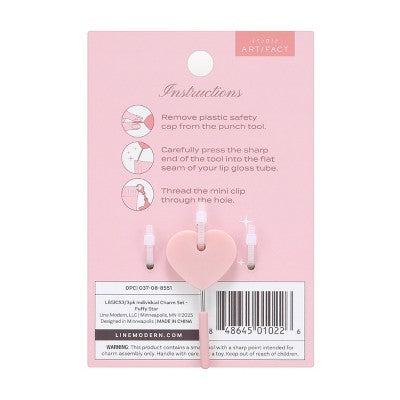 Studio Artifact Individual Charm Set - Puffy Star - 3pk
