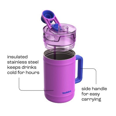 Bubba 52oz Stainless Steel Keg with Multi Function Keg Lid Water Bottle - Moodbooster