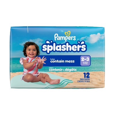 Pampers Splashers Disposable Swim Diapers Convenience Pack - Size 3 - 12ct