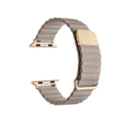 Posh Tech Riley Magnetic Leather Band for Apple Watch - Beige