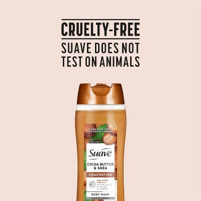 Suave Body Wash - Cocoa Butter+Shea - 18 fl oz: Liquid For Whole Body, Normal Skin, Basic Cleansing