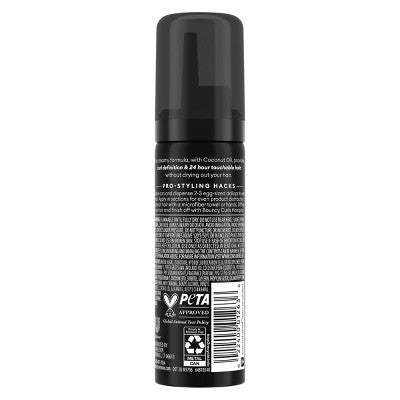 Tresemme Flawless Curls Hair Mousse with Coconut and Avocado Oil - Travel Size - 2oz