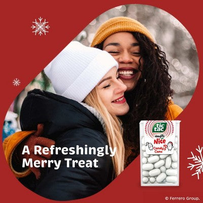 Tic Tac Mint Candy Cane Mints - 0.84oz