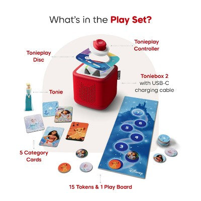 tonies Disney Frozen Toniebox 2 Play Set - Sky Blue