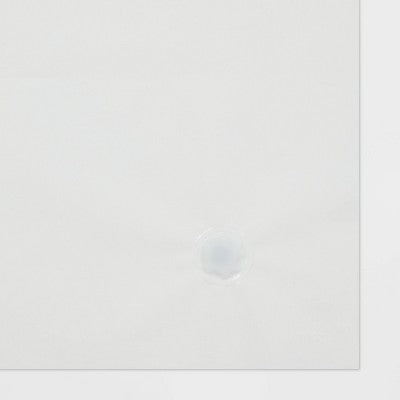 71"x71" Heavy Weight Color Shower Liner White - Threshold