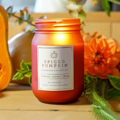 Landon Tyler 10oz Lidded Glass Candle Spiced Pumpkin