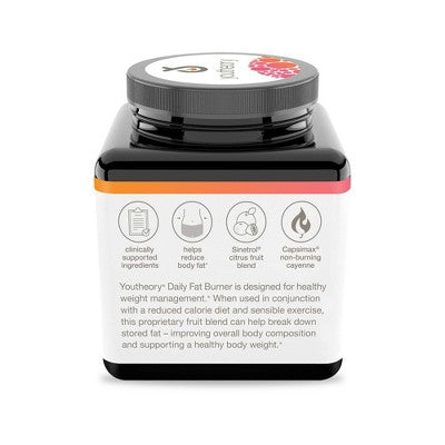 Youtheory Daily Fat Burner Vegetarian Capsules - 60ct