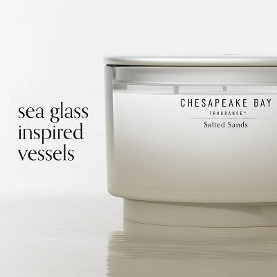 Chesapeake Bay Candle Large 3-Wick Candle with Lid Salted Sands 14.5oz
