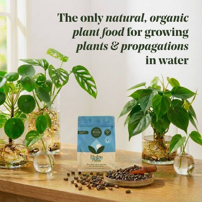WE THE WILD Hydro Pellet Organic Plant Food For Propagation & Watergrown Houseplants