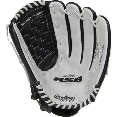 Rawlings 14" Rsb Softball Fielding Gloves: Leather, Right-Handed, All-Purpose Use