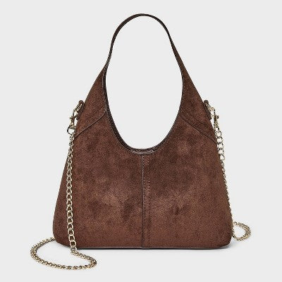 Mini Slouchy Chain Handbag - Universal Thread Brown