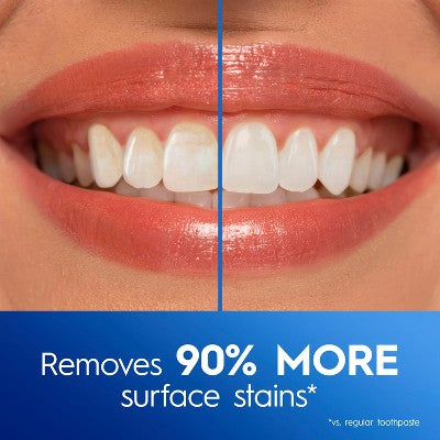 Crest 3D White Advanced Charcoal Teeth Whitening Toothpaste - 3.3 oz