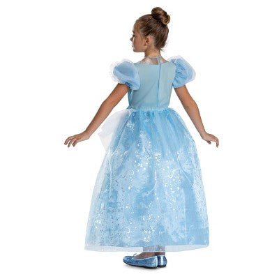 Disney Princess Kids' Cinderella Deluxe Costume Dress Light Blue 7-8 (LOCAL PICKUP ONLY)