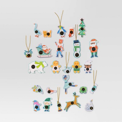 Gingerbread House Paper Kid's Activity Christmas Advent Calendar - Wondershop