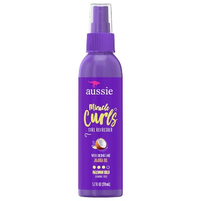 Aussie Miracle Curls Refresher Spray Gel - 5.7 fl oz