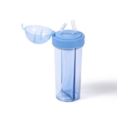 Vivitar 20.3 fl oz Duo Hydration Bottle Blue