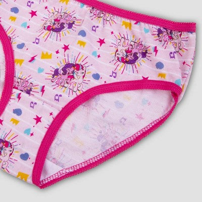 Girls' My Little Pony 7pk Underwear - 4
