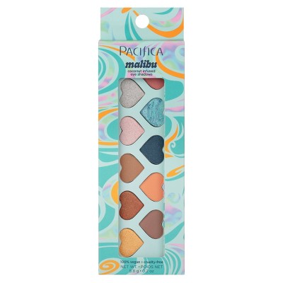 Pacifica Malibu Eye Shadows Palette - 0.2oz