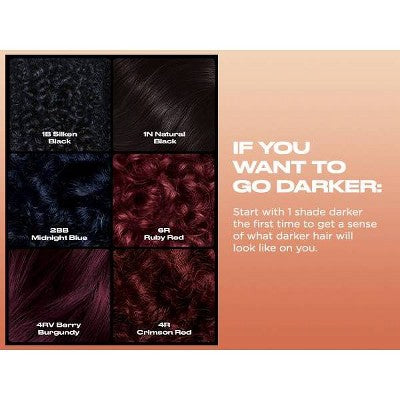 3 PACK!!! Clairol Textures and Tones Permanent Hair Color Kit - 1B Black