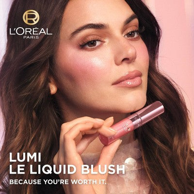 L'Oreal Paris True Match Lumi Le Liquid Blush for Cheeks - Glowy True Rose- 0.33 fl oz