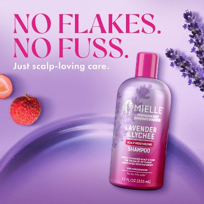 Mielle Organics Scalp Soothing Shampoo - Lavender & Lychee - 12 fl oz