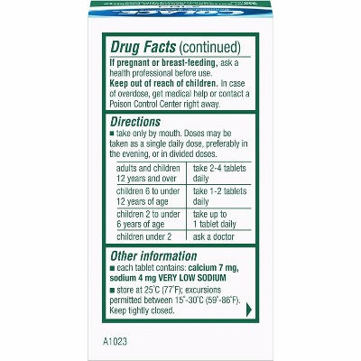 Colace 2-in-1 Stool Softener and Stimulant Laxative Tablets for Gentle Constipation Relief, Docusate and Senna, 30 Count