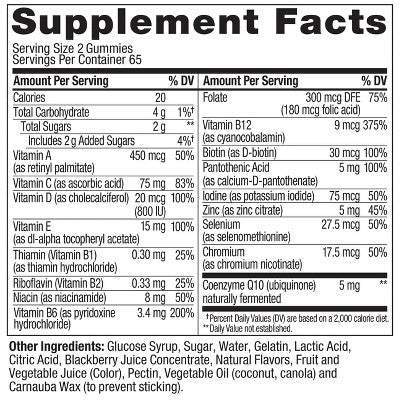 OLLY Men's Multivitamin Gummies - 130ct